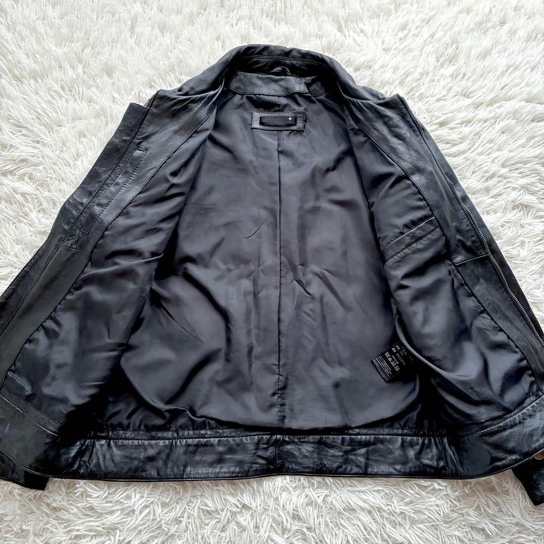 美品XL◎Liugoo Leathers 羊革 ラムレザー ジャケット シングル - メルカリ