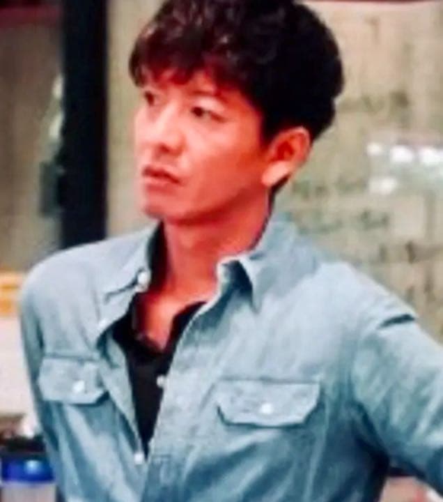 キムタクRRL デニム シャンブレー シャツ ラルフローレン ジョニー