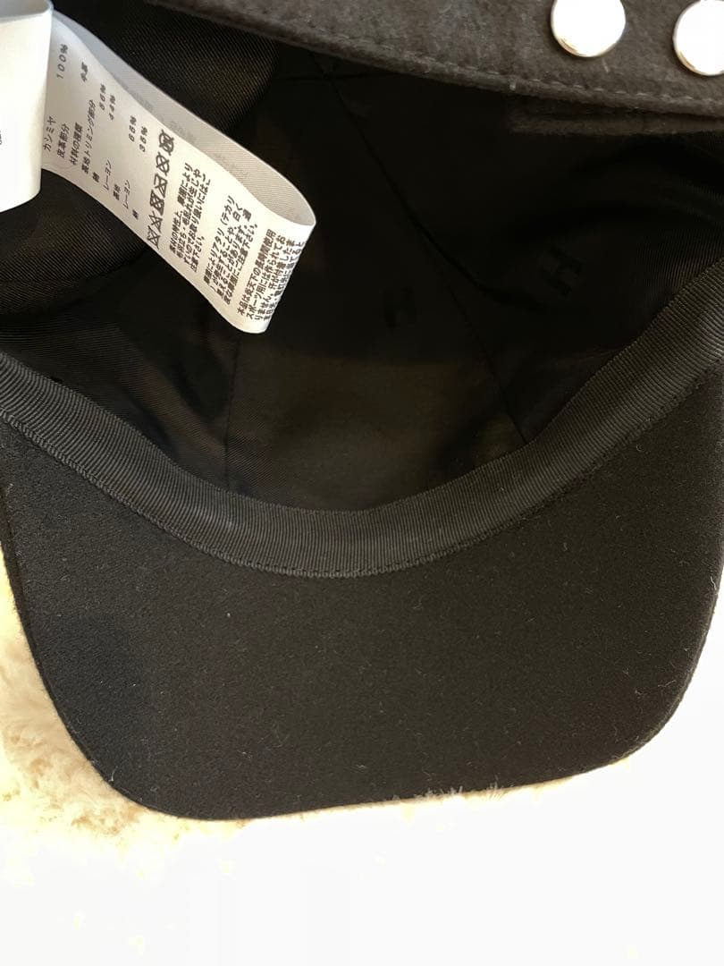 HERMES エルメス キャップ 帽子 56セレナ・エプロン・ドール - メルカリ