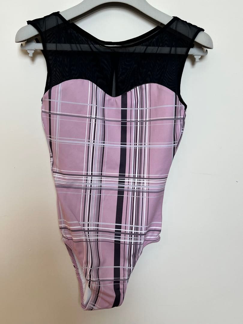 stina チェック柄 バレエレオタード stina スティナ バレエ レオタード Lサイズ - メルカリ