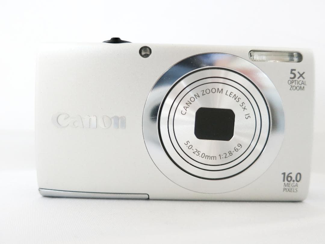 美品☆Canon デジタルカメラ PowerShot A2400IS シルバー - メルカリ