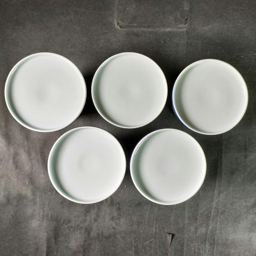 C5-2/館林源右衛門窯/蓋物蒸椀5客・小鉢5客/共箱/向付/銘々皿/飾皿