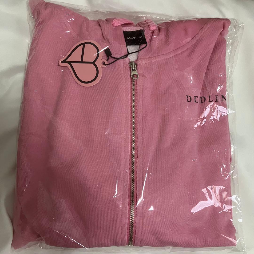BLACKPINK DEADLINE HOODIE パーカー Mサイズ ピンク