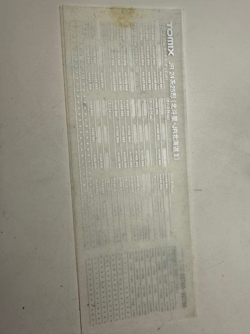 【ジャンク】tomix EF510-500＋24系北斗星12両セット