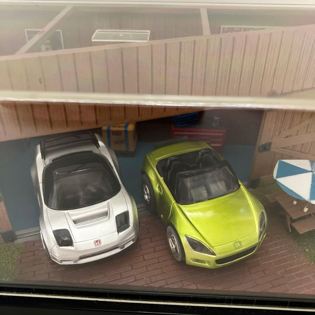 ぷちらま トレイン マイガレージ ホンダ NSX-R S2000 ジオラマ レア