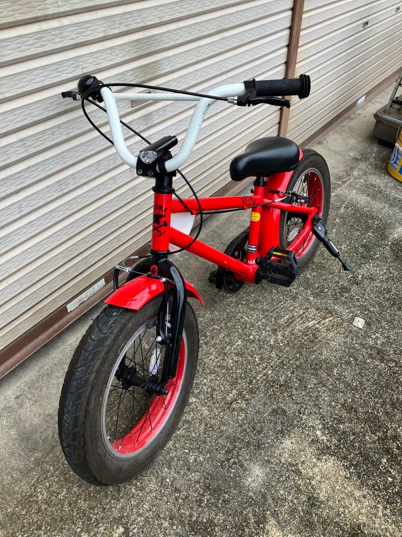 ファットバイク \"BRONX\" 16インチ×2.6キッズバイク中古品