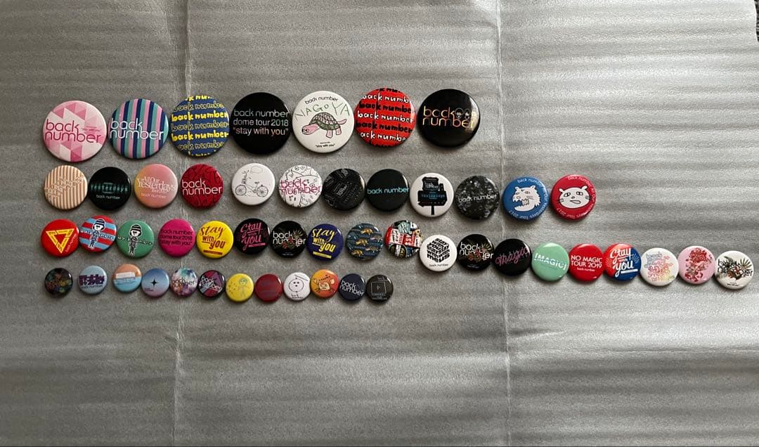 レア有り】back number 缶バッジ 50個セット - メルカリ