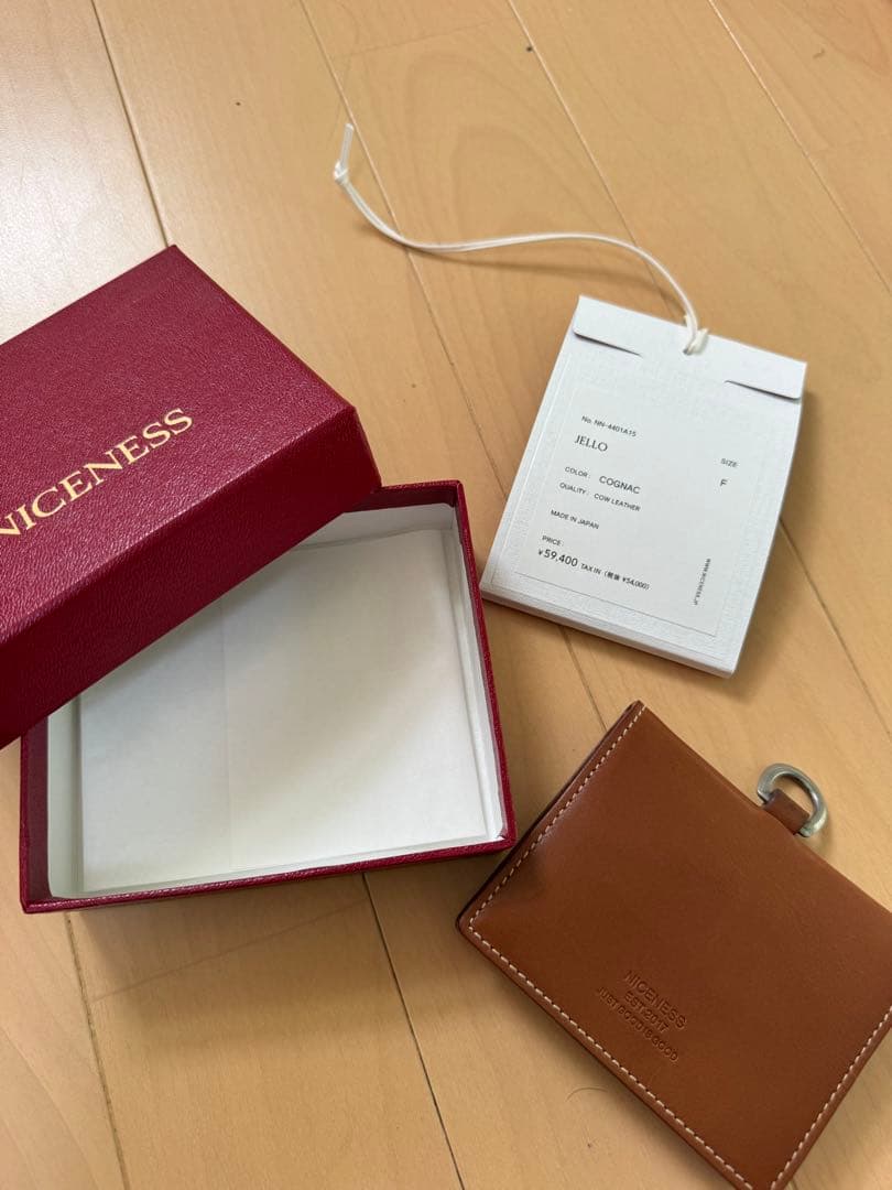 NICENESS 25SS JELLO S.DAYS cognac brown - メルカリ