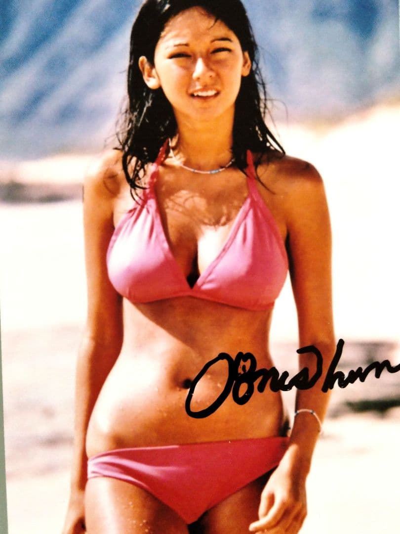 アグネス・ラム直筆サイン入り写真… - メルカリ