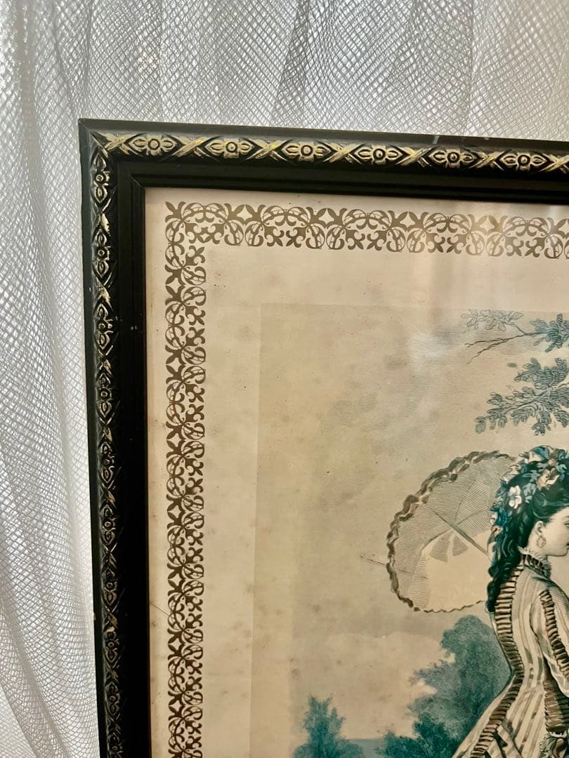 フランス アンティーク 挿絵