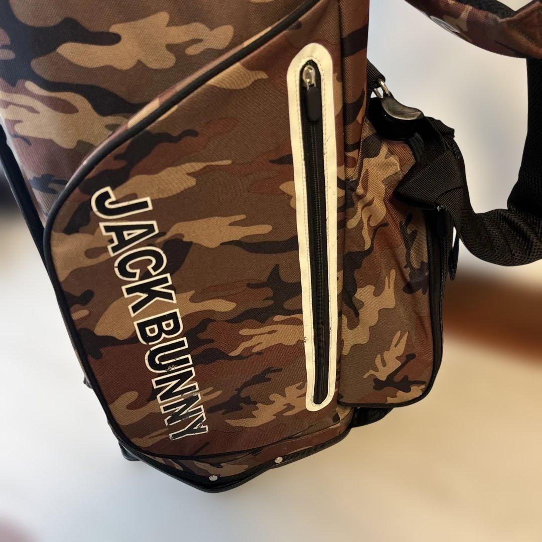 JACK BUNNY 迷彩 ゴルフバッグ - メルカリ