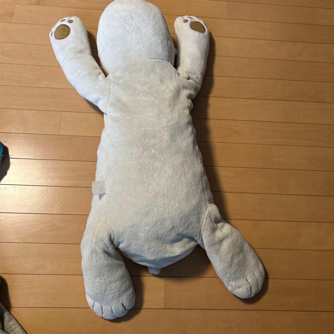 ニトリ しろくま パパ ぬいぐるみ 抱きまくら NITORI - メルカリ