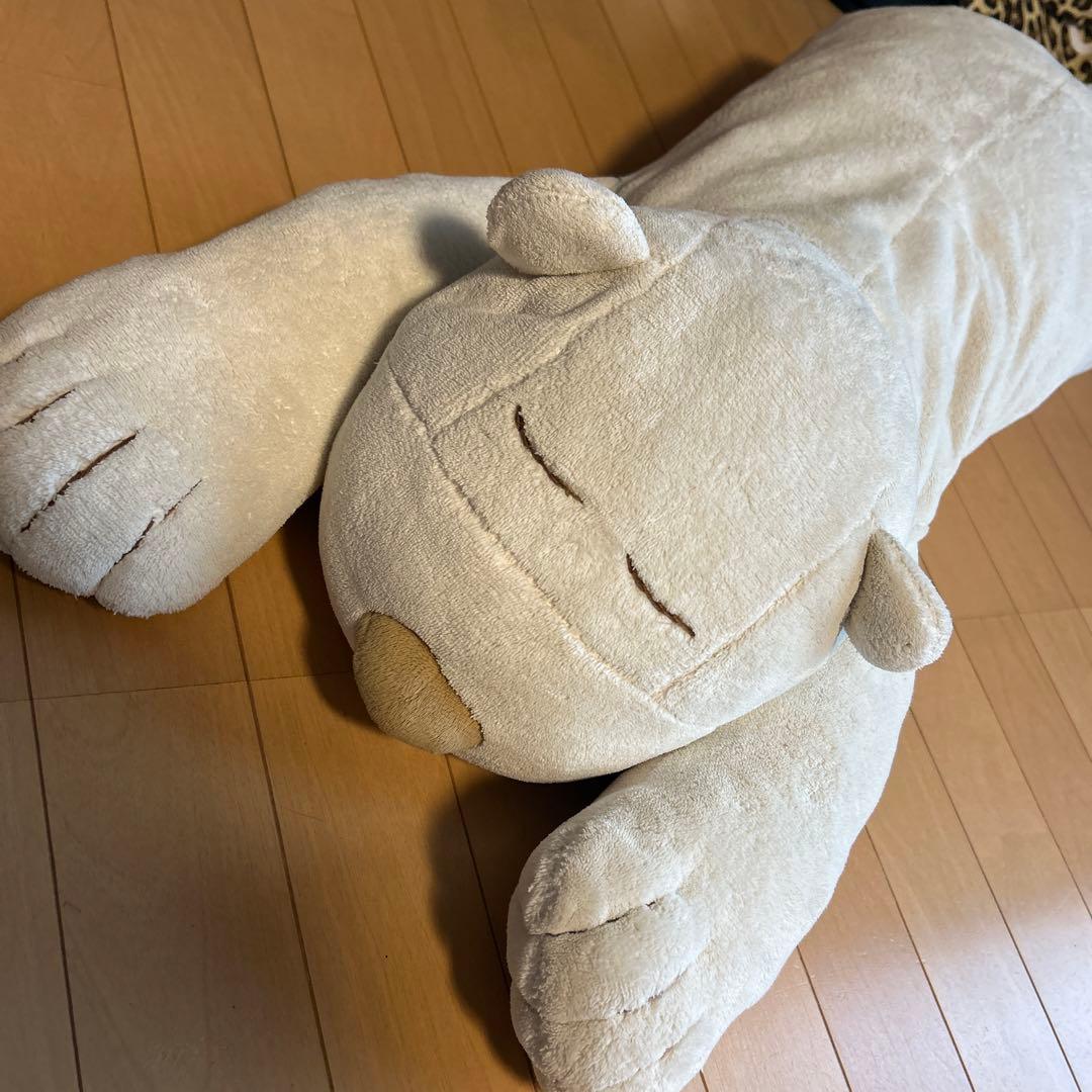 ニトリ しろくま パパ ぬいぐるみ 抱きまくら NITORI - メルカリ