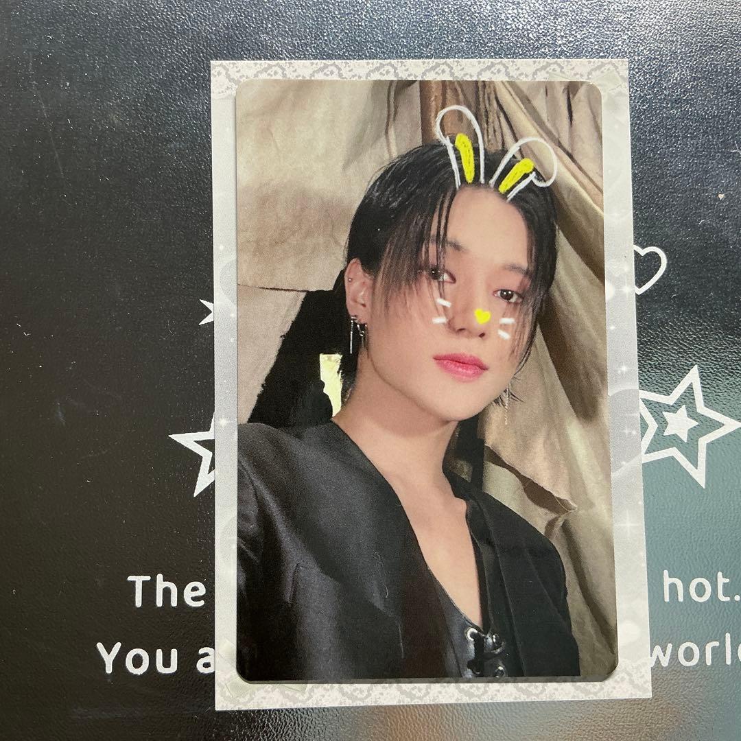 ATEEZ WILL JP FC限定 トレカ うさ耳 ウヨン 日本 ファンクラブ - メルカリ