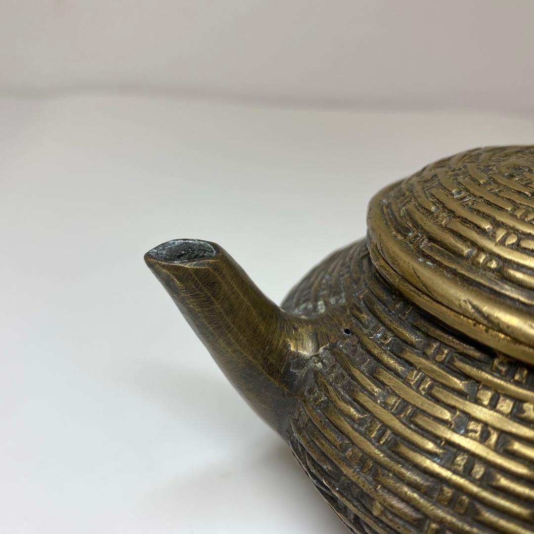 中国古玩 大明宣徳年製 古銅 急須 共箱 294g 東さ7-0823① - メルカリ