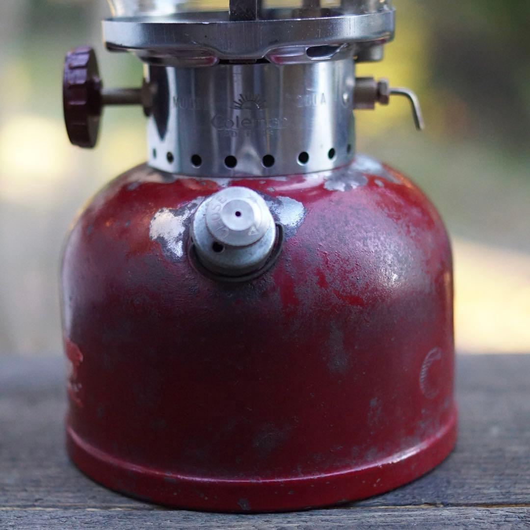 1962年1月製造 コールマン200A バーガンディー ビンテージ ランタン