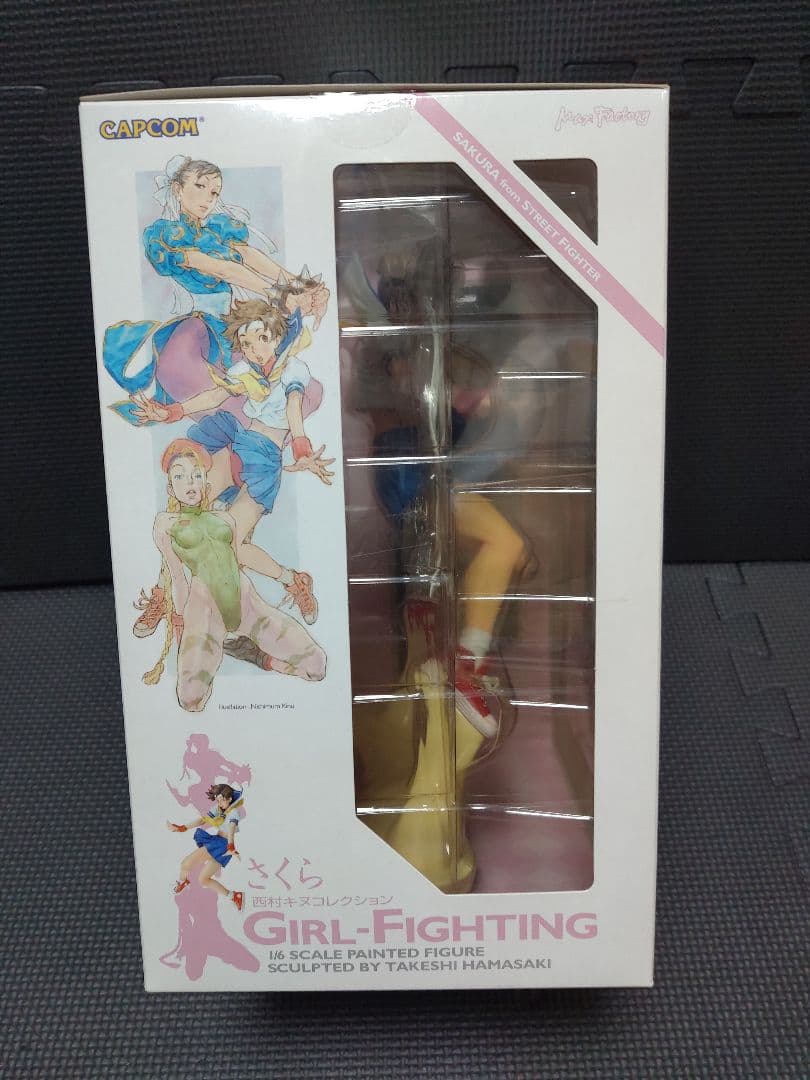 CAPCOM さくら フィギュア　西村キヌコレクション　マックスファクトリー