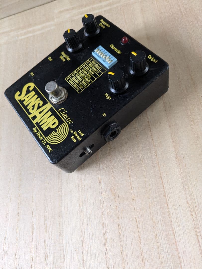 ぽ*ん様 Tech 21 SansAmp Classic ギターエフェクター
