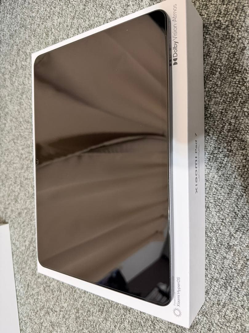 Xiaomi Pad7 8G+128G グレー 純正三つ折りスタンドケース付き Xiaomi Pad7 8G+128G グレー 純正三つ折りスタンドケース付き