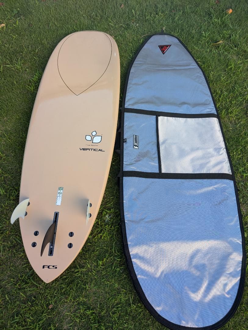 49ℓ スリーウェザー 6'6 ハッピーターン vertical ファンボード