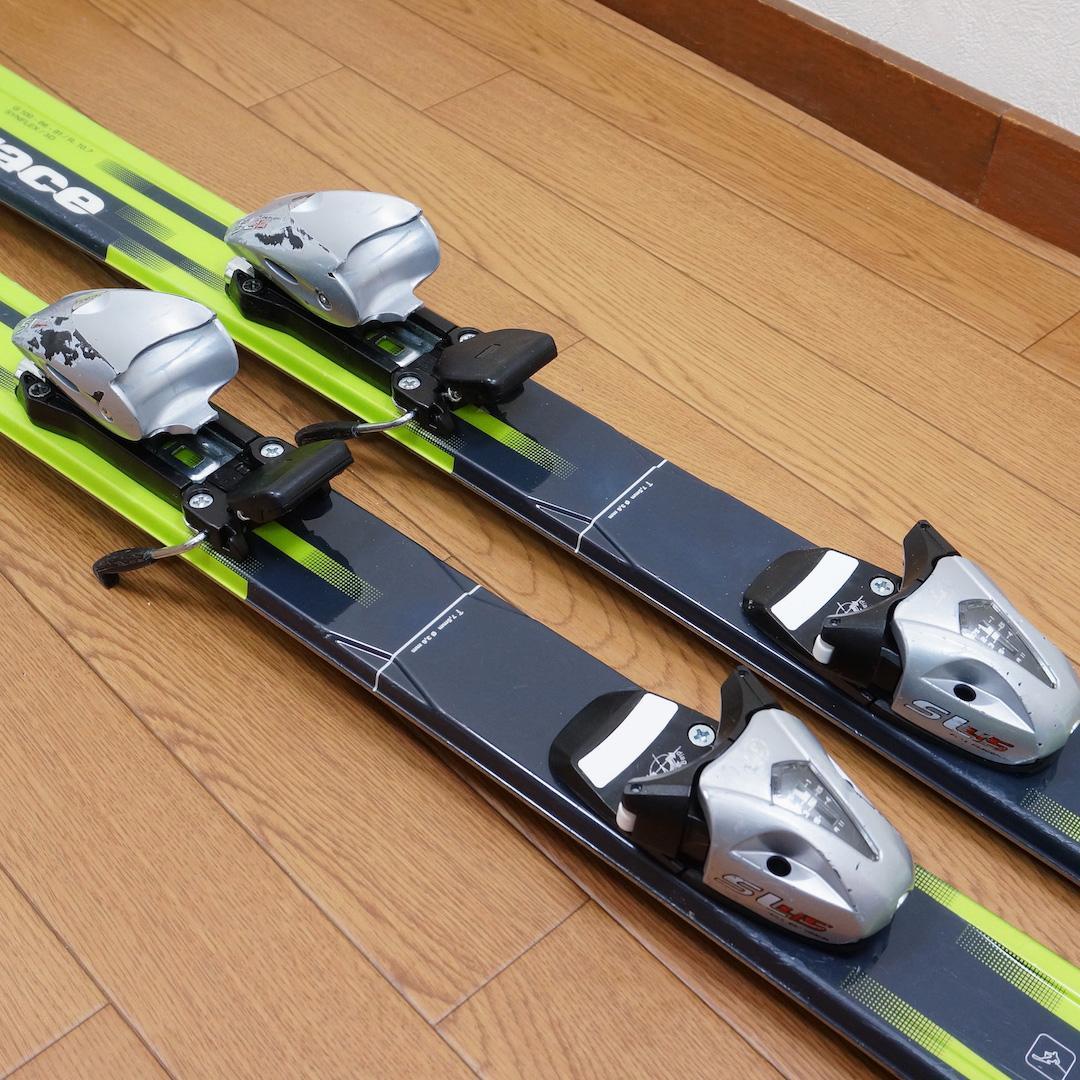 メンテ済 130cm 靴24cm ELAN スキーセット - メルカリ