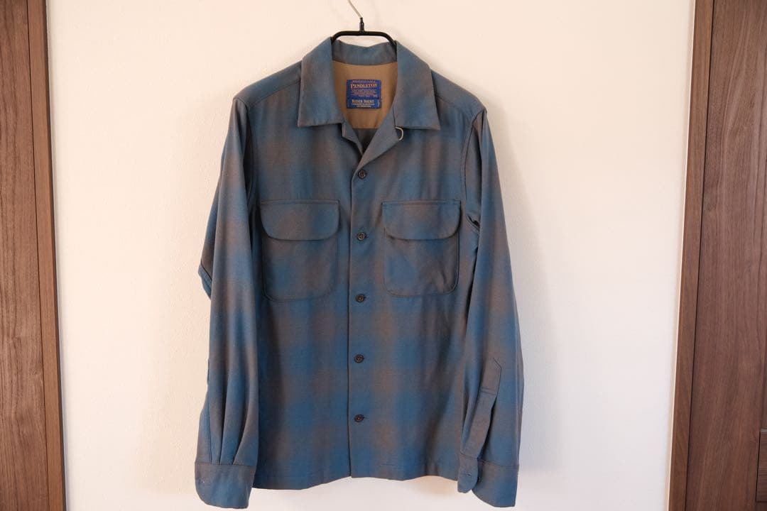Pendleton Rider Shirt 青系ネルシャツ バーンサイド・フランネルシャツ – PENDLETON WOOLEN MILLS JAPAN