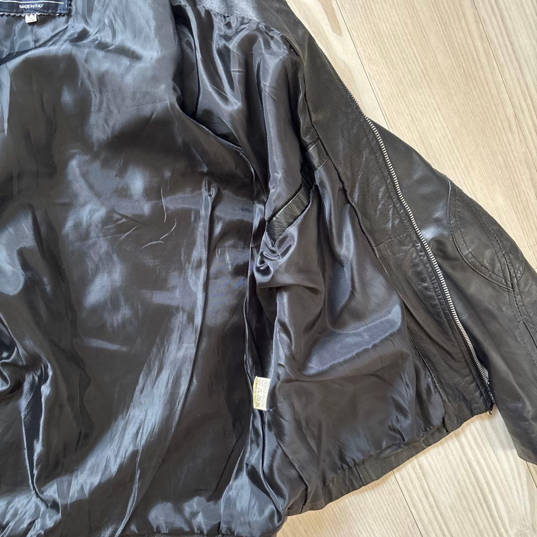 極美品】本場イタリア製 フィレンツェ購入 ラムレザー シングル