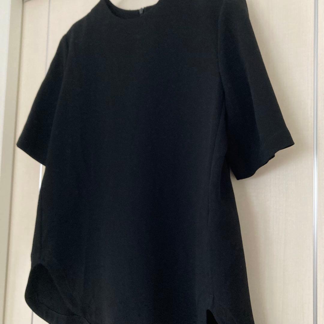 セオリーリュクス ブラウス 38 黒 ROW CREPE CLIBI ブラックM - メルカリ