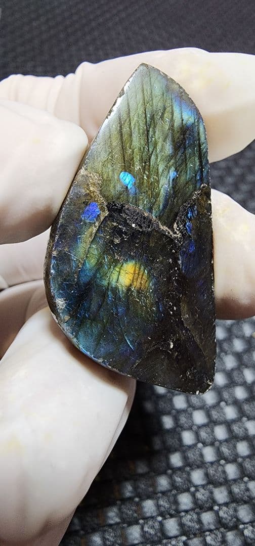 ラブラドライトとスペクトロライトのミックス8個セット