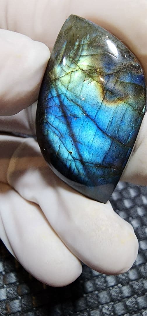 ラブラドライトとスペクトロライトのミックス8個セット