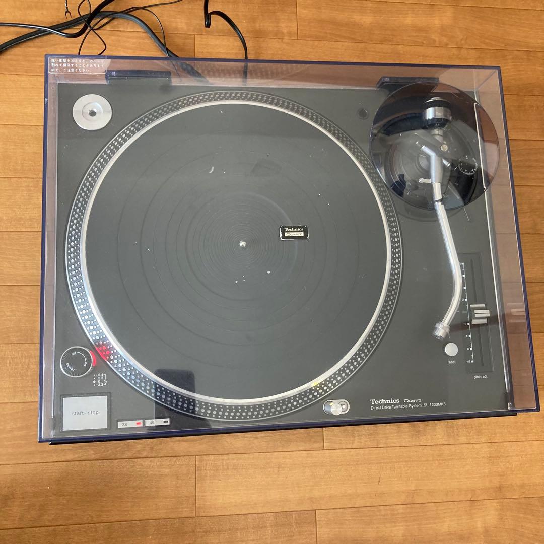 Technics SL-1200 MK5 ターンテーブル レコードプレーヤー Amazon.co.jp: TECHNICS SL-1200MK5 ② : 家電＆カメラ