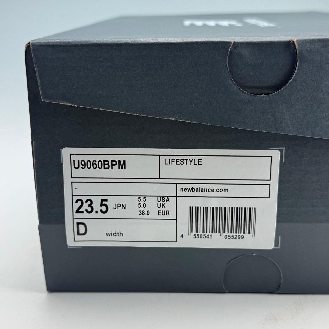 23.5cm ニューバランス 9060 \"トリプルブラック\" U9060BPM