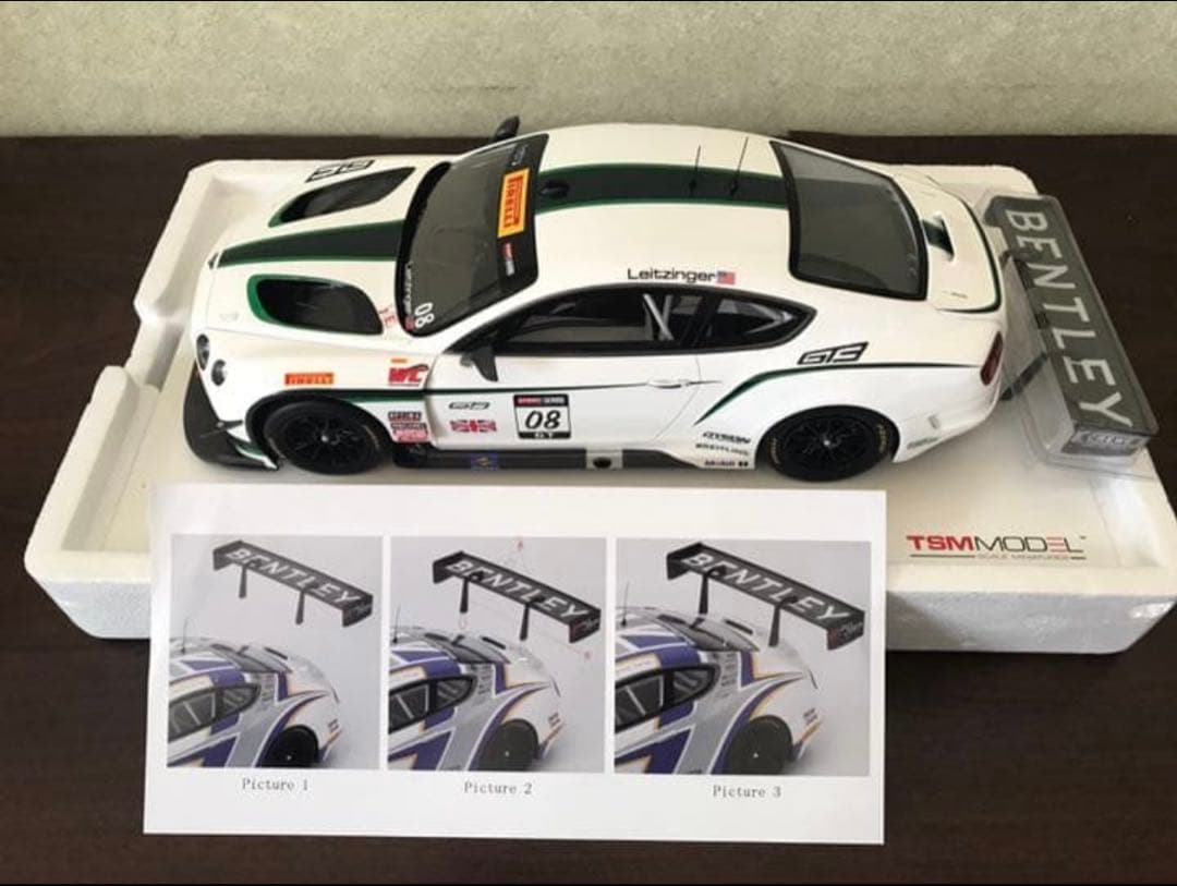 1/18 TSM ベントレーGT3 #8 2014 限定300台未展示品 - メルカリ