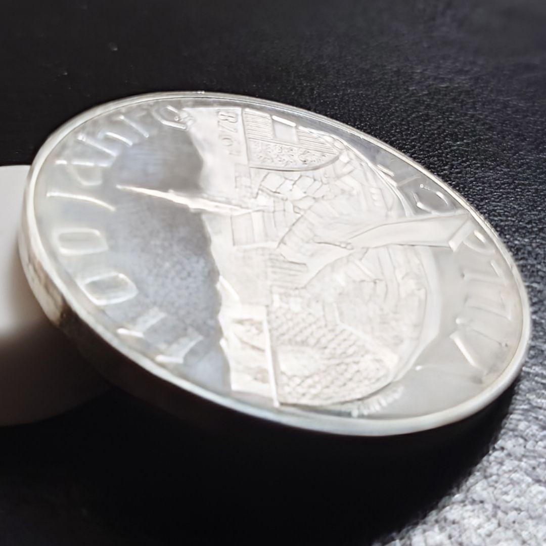 1978年オーストリア銀貨 100シリング フィラッハ建国1100周年記念銀貨