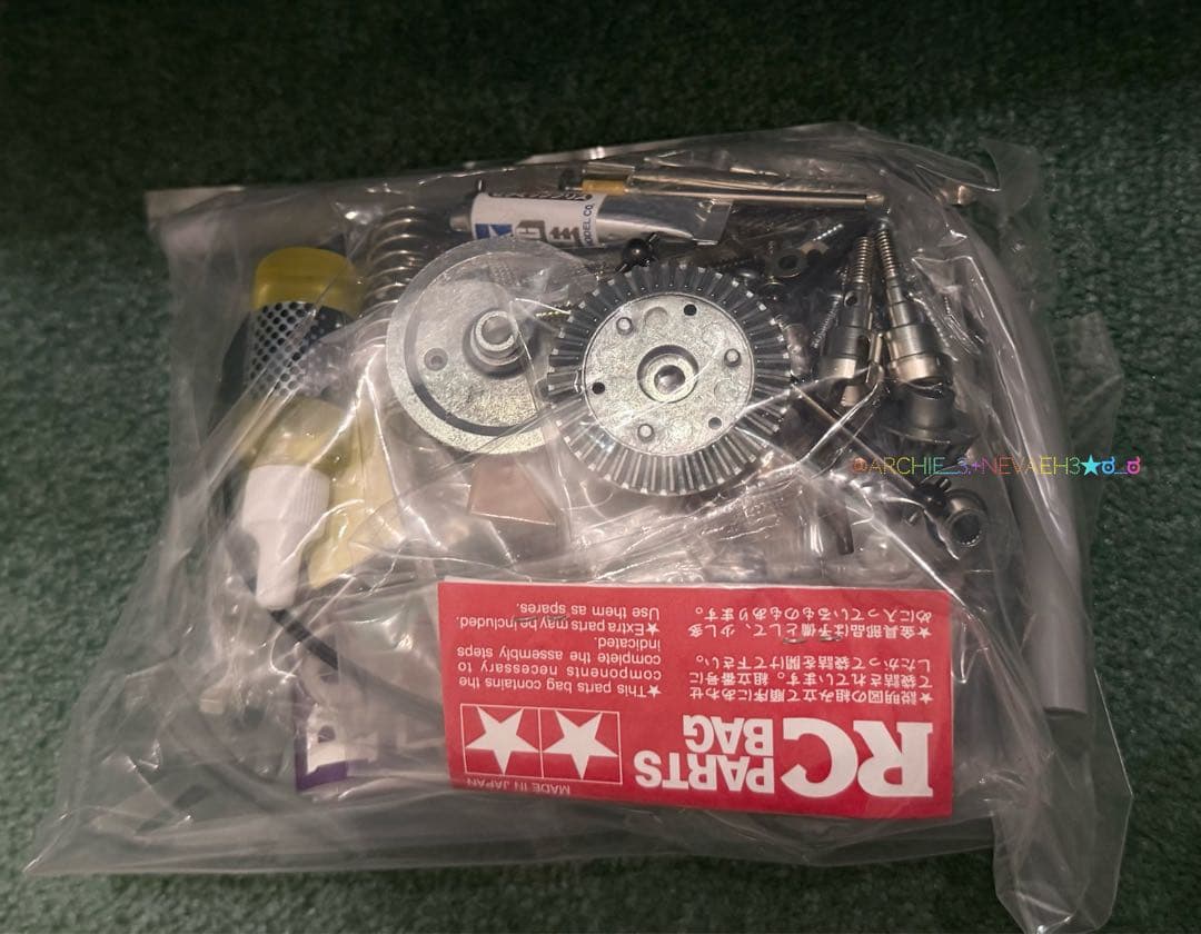 未組立て★タミヤ◆TGX-Mk.1 TS ダブルデッキ仕様 1/8 エンジンRC