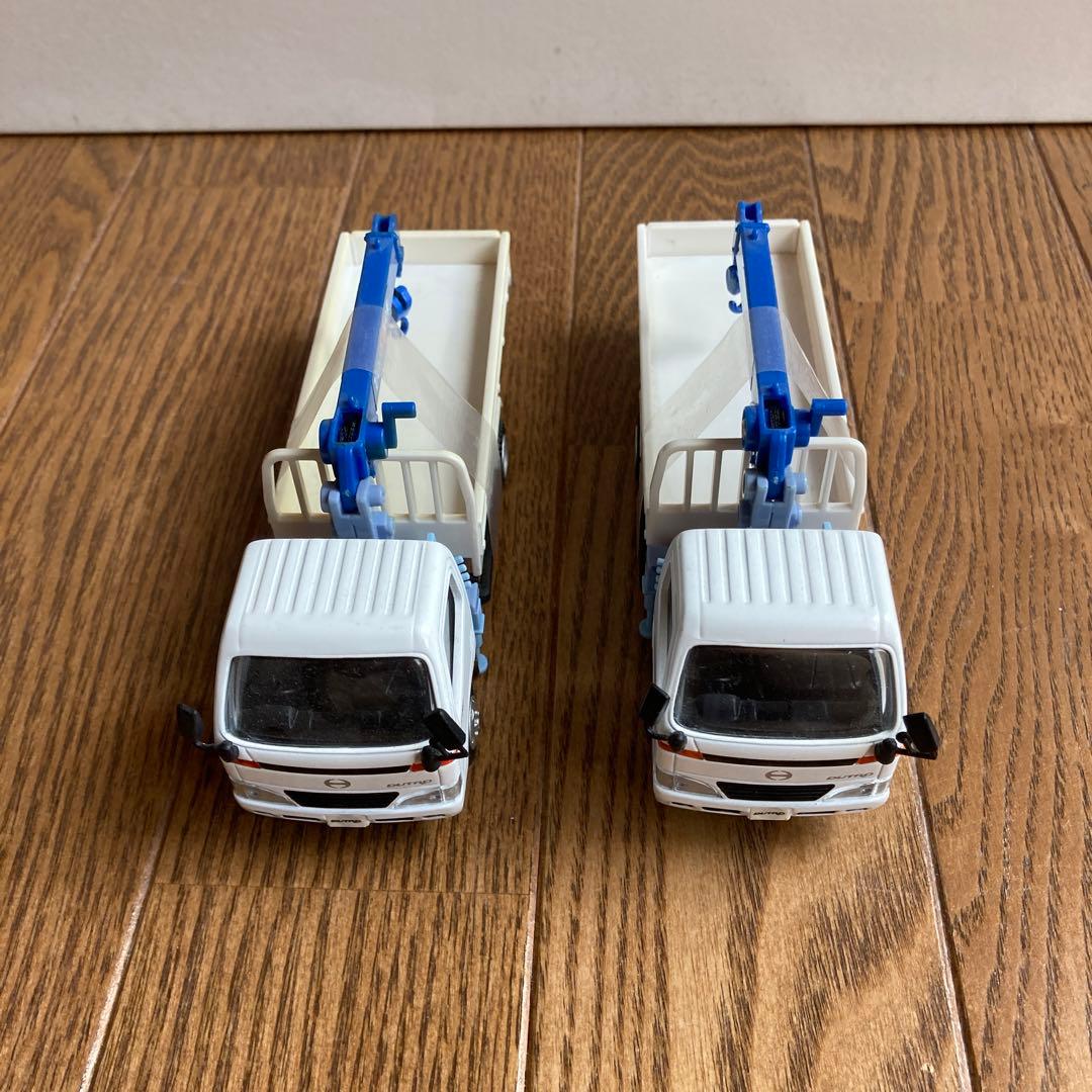 絶版品希少！MTECH エムテック日野デュトロタダノカーゴクレーン車 2台