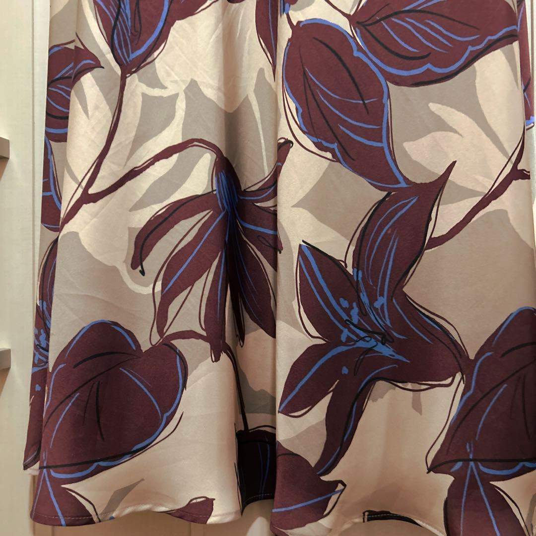 ボールジィ フラワープリント スカート 34 トゥモローランド 2025 現行