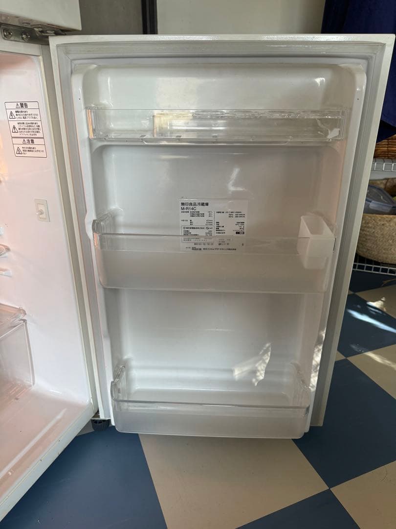 無印良品 バーハンドル冷蔵庫 M-R14C 137L （送料8600円込） - メルカリ