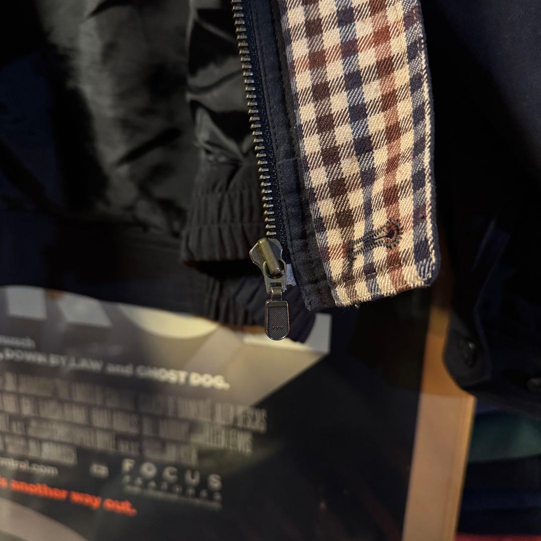 LYLE&SCOTT スウィングトップ ハリントンジャケット 黒 短丈 - メルカリ