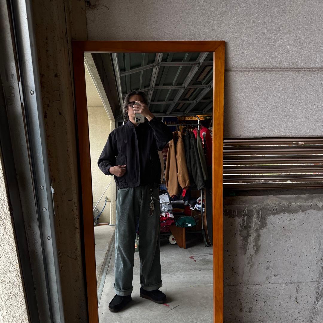 LYLE&SCOTT スウィングトップ ハリントンジャケット 黒 短丈 - メルカリ