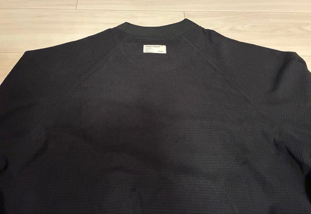 Cph/Golf CLUB WAFFLE P/O JKT 【BLACK】 L - メルカリ