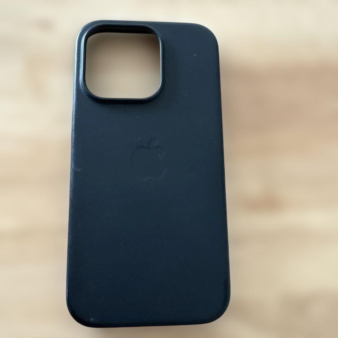 Apple純正 iPhone 14 Pro レザーケース ミッドナイト - メルカリ