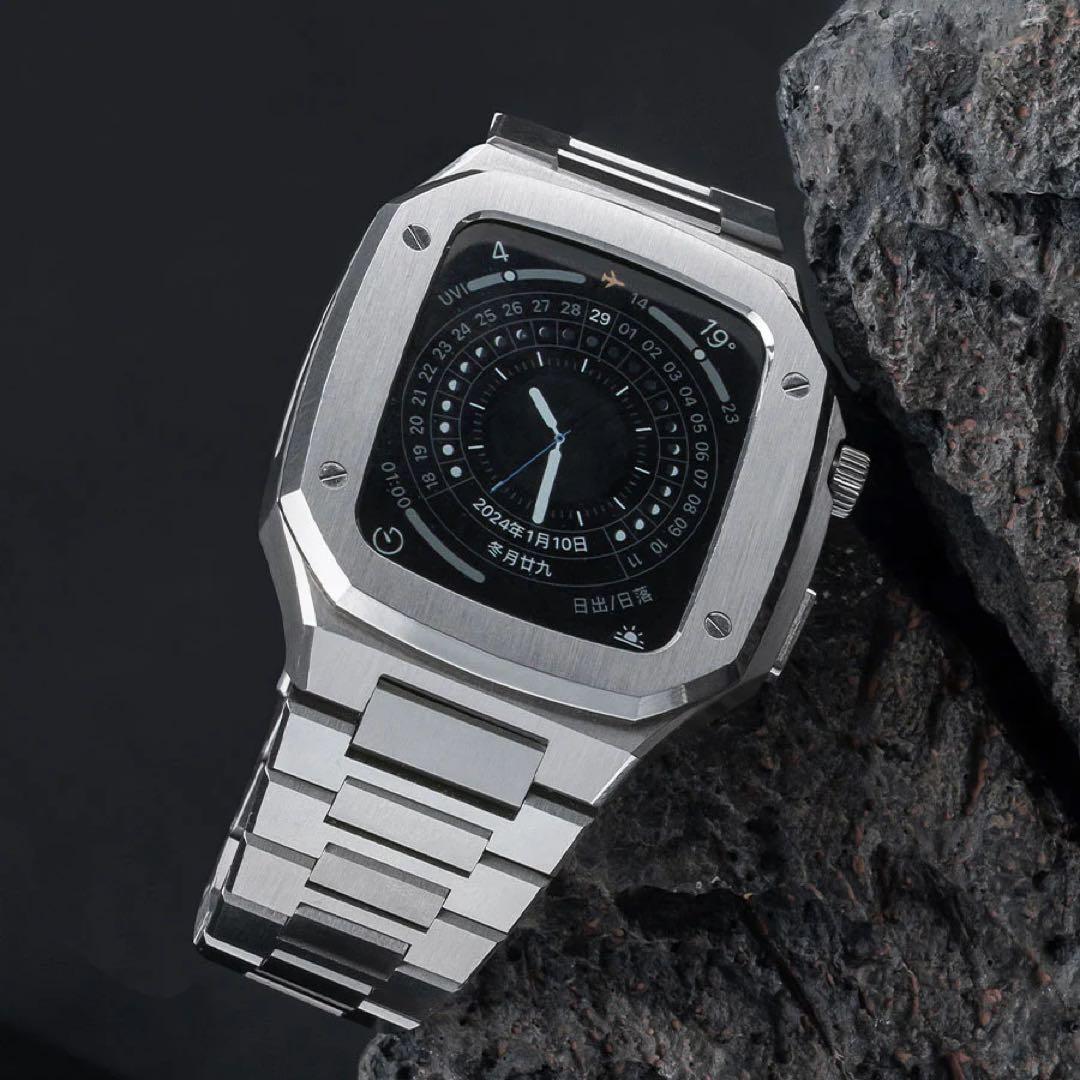 Apple Watch ステンレスバンド　SOL 45mm 全19色】SOL(ソル) Chronos Metal【アップルウォッチ】 – Apple Watch