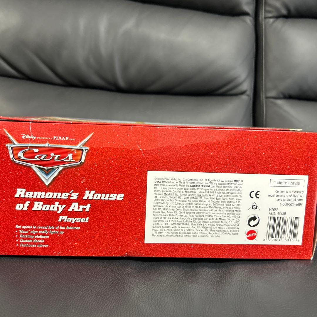 カーズ ラモーン ハウス オブ ボディー アート プレイセット 希少