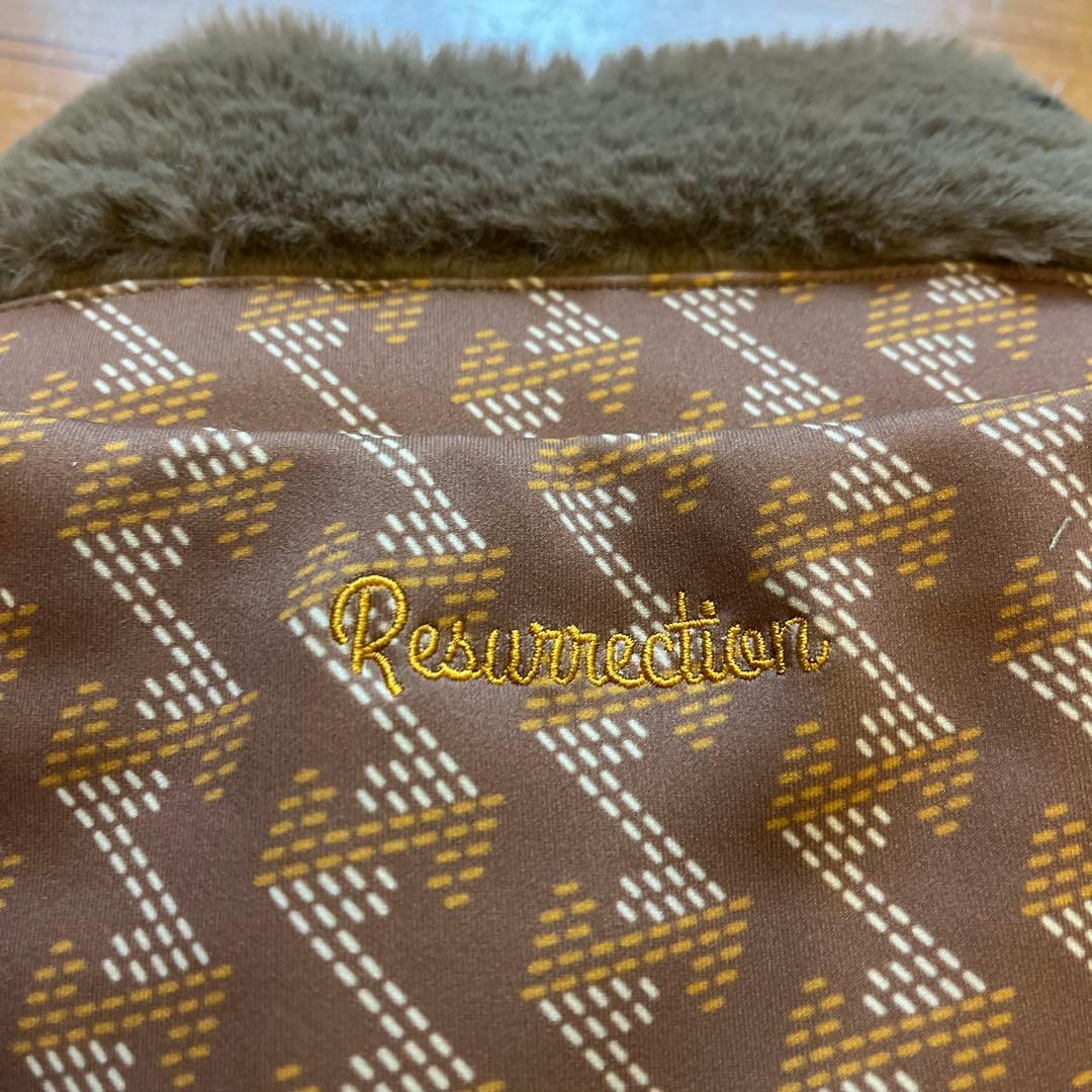 Resurrection ブラウンファーベスト Sサイズ - メルカリ