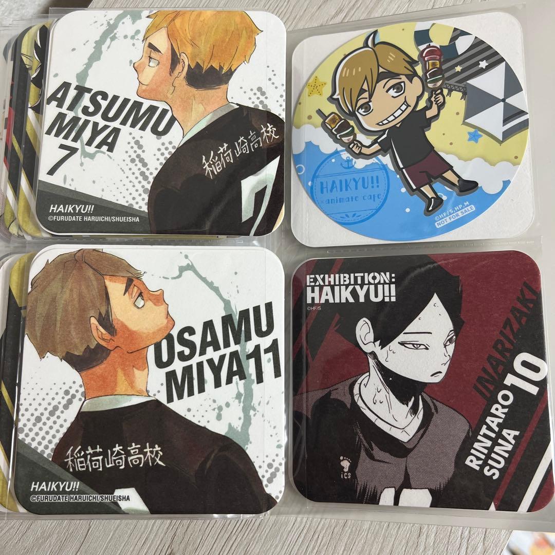 【1/31まで売れなければ取下げ】ハイキュー!! コースター 56種被りなし