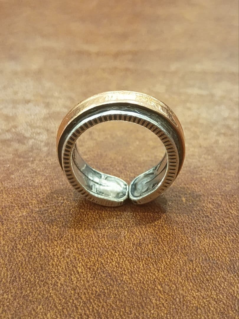 希少 ノースワークス コインリング ケネディハーフダラー 1964年