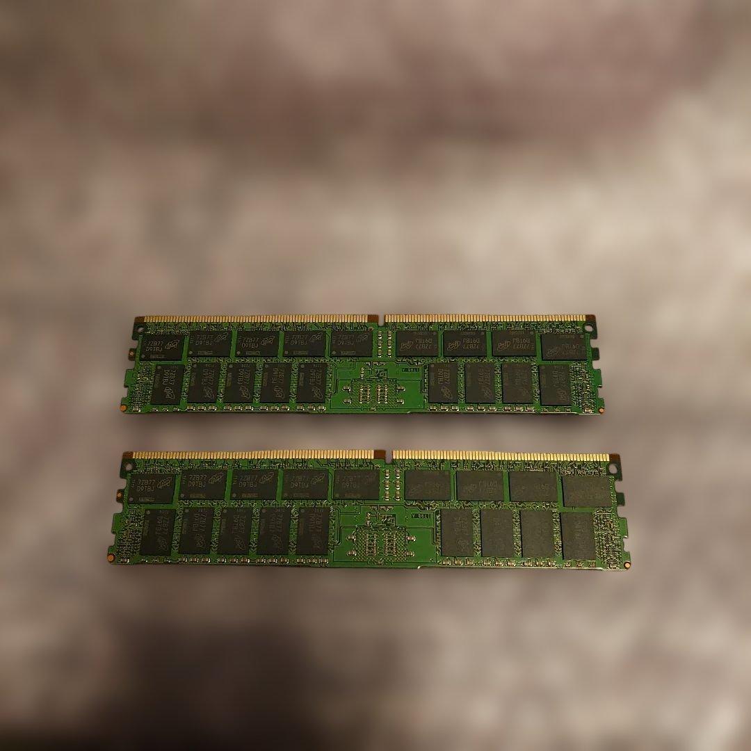 Micron DDR4 PC4-2400T 32GB 2枚 64GB - メルカリ
