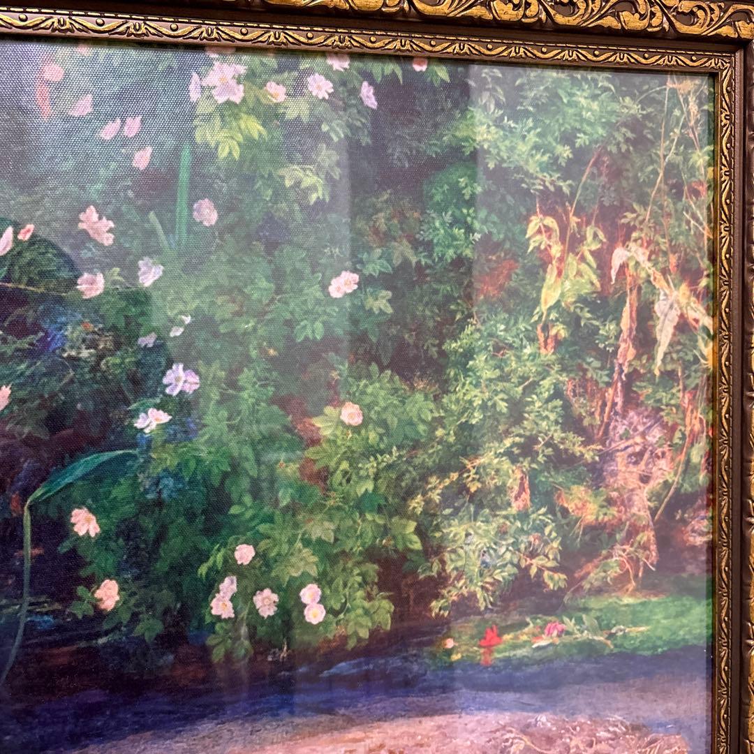 オフィーリア ミレイ 油彩画 額装品 アート - メルカリ