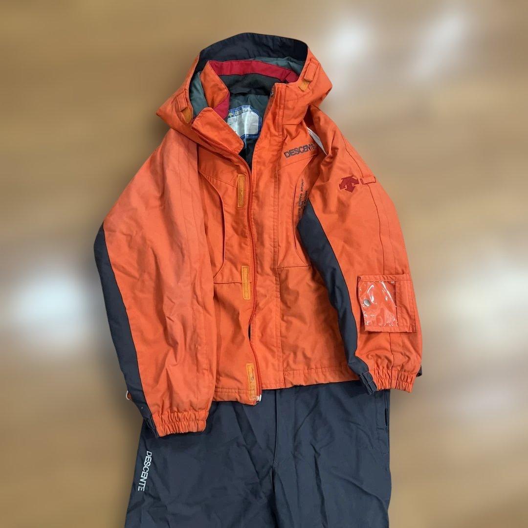DESCENTE 子ども用スキーウェア 上下セット140 - メルカリ